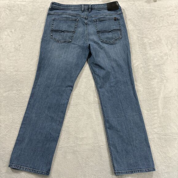 Buffalo David Bitton Jeans Mens 38x32* Jackson X Straight Stretch Denim EUC - Picture 2 of 9